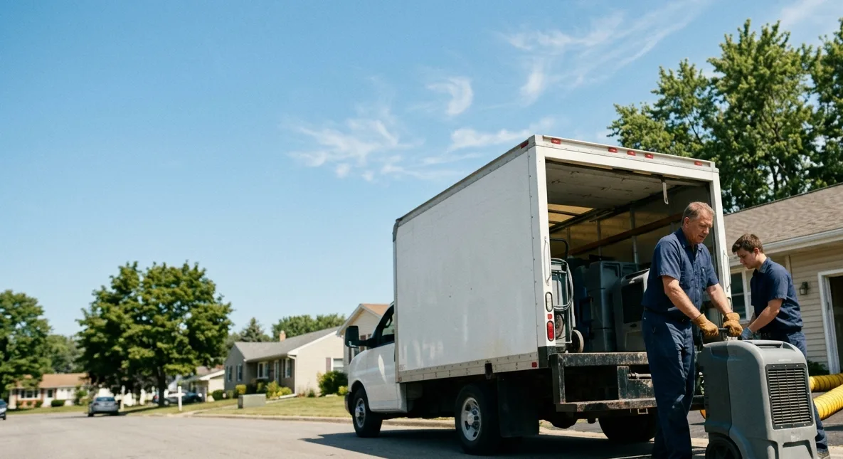 Water Damage Cleanup in Elkville, IL near me
